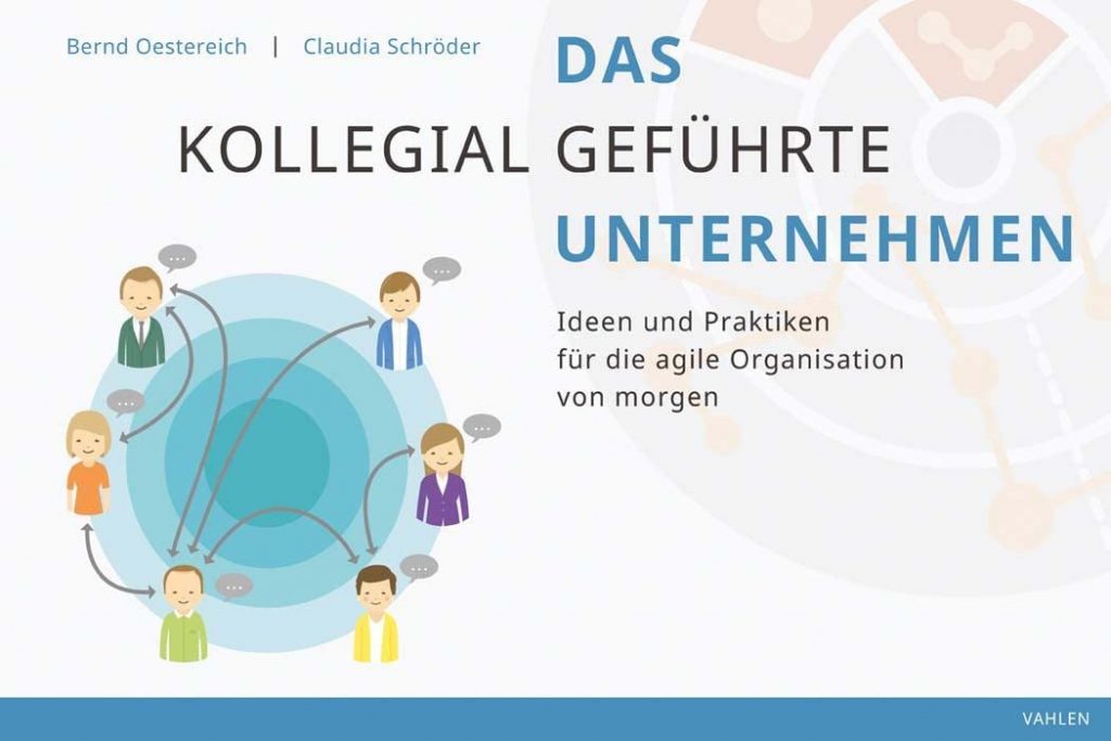 Buchcover mit dem Titel Das kollegial gefuehrte Unternehmen