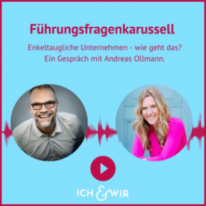 Podcast Titelabbildung mit Gast Andreas Ollmann und Host Susanne Ringen